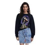 Sweat-shirt femmes Desigual FACE Noir EU L