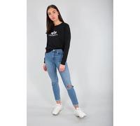 Alpha Industries New Basic Big Logo Sweatshirt pour femme Taille S - Noir