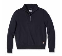 Sweat Femme Carhartt Fiber Series Demi-Zippé Noir Taille L