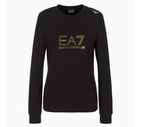 Sweat Femme EA7 EMPORIO ARMANI Logo Col Rond 8NTM45 1200 Noir