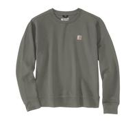 Sweat Femme FRENCH TERRY Col ras du cou Vert DOV - CARHARTT - 106179 34 (XS)