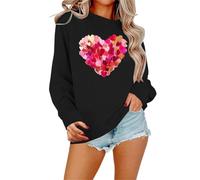 Sweat Femme Its Fall Yall Citrouille Halloween Léopard Décontracté Manches Longues Pull Chemise Tops Blouse Pull Vert Femme, Noir , M