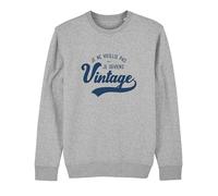 Sweat Femme - Je NE VIEILLIS Pas Je DEVIENS Vintage - Taille: XS