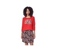 Sweat Femme Kaporal Dakin - Rouge - Manches Longues - Col Rond XS