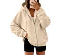 Sweat Femme Ma Commande en Cours Amazone Mon Compte Pull Capuche sans Sweat-Shirt Sweats À Veste Courte Mode Beige S