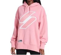 Sweat Femme - SUPERDRY - Code Logo - Rose - Manches longues - Coupe large XS/S