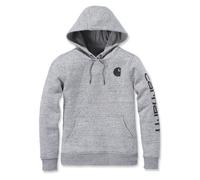 Sweat Femme SWEAT À CAPUCHE GRAPHIQUE AVEC MANCHES LOGO Gris - E07 - CARHARTT - 102791 44/46 (L)