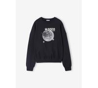 Sweat fille motif DISCO anthracite 9A