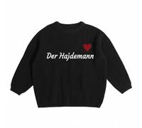 Sweat Fille,Pull pour Filles - Sweatshirts polyvalentsEmma et Confortables pour Un Usage Quotidien Parfaits en Superposition Lors des journées fraîches (Black, 12-18 Months)