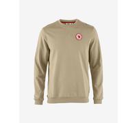 Sweat Fjällräven 1960 Logo Badge beige brun clair - XS