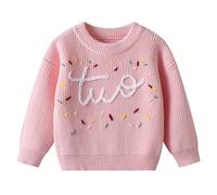 Sweat Garcon Col Rond, Pull Enfant Garcon, Grande Taille Hiver Chaud Mode Et Loisirs Col Rond Sweatshirts Manches Longues Coupe Ample Respirant Hauts pour Enfant Tricot Basique Confort Pullover