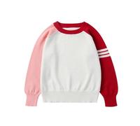 Sweat Garcon, Pull en Tricot coloré pour garçon, décontracté, Manches Longues, col Ras du Cou, Doux, Confortable, à Porter au Quotidien, Coupe Ample, Chaud, pour l'hiver, pour Tout-Petits et Enfants