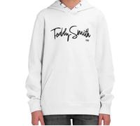 Sweat garçon Teddy Smith Evry blanc à capuche manches longues - 92% coton 8% élasthanne 12 ans