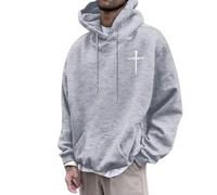 Sweat Gris a Capuche Homme Pull Cher Demi Zippe Daddy Essential Rayé Style Motif Message Bouteille Musculation Fausse Nuage Fushia New Boussole Parfait Color