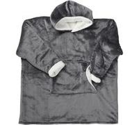 Sweat Gris à Capuche Intérieur Sherpa, Idéal pour Moments Cocooning - SWEET - ALTOBUY Gris