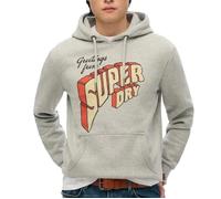 Superdry Sweat à capuche North Cali Gris Taille L Homme