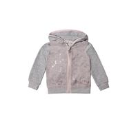 Sweat - Guess - Fille - Zippée - Gris chiné - Manches longues - 100% Coton 2 ans