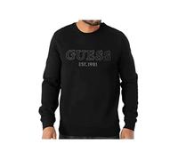 Sweat Guess Homme Beau Noir Coton XS