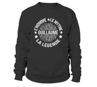 Sweat - Guillaume - Personnalisé - 50% Coton - Confortable - Manches Longues S