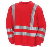 Blakläder 334119745500S High Vis Sweat classe 3 Taille S Rouge