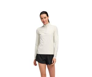 Sweat Hoka Glide Tech Blanc Gris Femme, Taille S