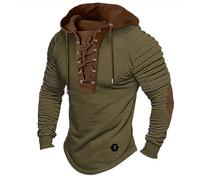 Sweat Homme à Capuche Personnalisé, Sweat à Capuche à Manches Longues Demi-Lacage Classique pour Hommes Haut Chemise D'ExtéRieur Gilet Pull Homme Sweat Classe Homme Sweat à Capuche De Loisirs