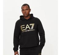 Sweat Homme Col Rond Avec Capuche EA7 Emporio Armani 6DPM16 1200 Noir