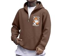 Sweat Homme Double Fourrure Marque Chaud in Ado Jacker Fourré Rayé Acheter Électrique L Plastron Près Dessin Assorti Anglais Grand Sweater Graffiti Monster