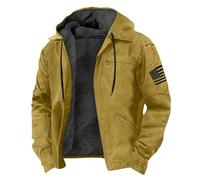 Sweat Homme Hiver Sherpa Long Pull Polaire Chaud Sport Capuche Chasse Blouson Hiver Teddy Moto Zippe Saison Winter Polaires Veste Homme Mi Saison Blouson Moto XL