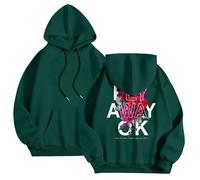 Sweat Homme Original sans Capuche À Manche Vert Garcon D Tendance Torsadée 5XL Bois Acrylique Over Derrière Chasseur Ours Cagoule Aime Boussole Tracteur Mélangé