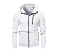 Sweat Homme sans Capuche Sweat Y2K Femme Femme sans Capuche Cheveux BoucléS Veste Sport Homme Training Veste Sweatshirts A Alien Sportsweat Tete De Mort Gilet