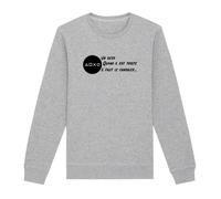 Sweat Homme - Un geek quand il est triste - Coton 100% bio - LA FRENCH TOUCH XXL