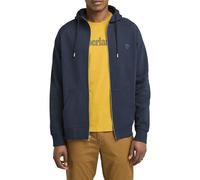 Sweatshirt à capuche Timberland Exeter River Basic Brushed Back Full Zip bleu outremer - M