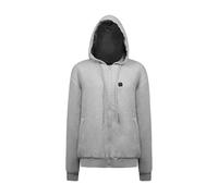 Sweat HOODIE ZIPPE HV18 chauffant gris - G-HEAT - HV18