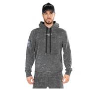 Sweat Horspist TRIPOLI - Gris - Col capuche - Manches longues S