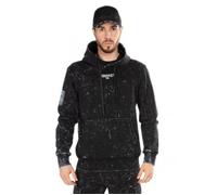 Sweat Horspist TRIPOLI - Réf. TRIPOLI-BLK. Couleur : Noir. Détails. - Col capuche avec cordon élastique . - Manches longues. - M