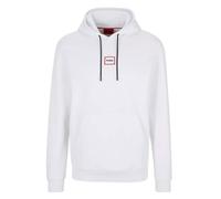Sweat HUGO Dorage à capuche Relaxed Fit en molleton avec logo encadré XS