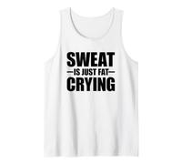 Sweat is Just Fat Crying Débardeur