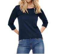 Sweat - JACQUELINE DE YONG - Saga - Manches trois-quart - Bleu marine XS