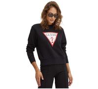 GUESS Sweat-shirt rouge / noir / blanc, Taille S