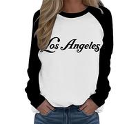 Sweat Long Femme sans Capuche sous Pull Chair Femme Tee Shirt Femme Longue Manche tie Dye Hoodie Manteau de Portage Femme Veste Femme Grande Taille 52/54 Gilet Reporter Multipoches