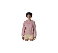 Sweat manches longues patagonia 95 oval logo daily crew violet femme