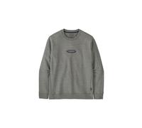 Patagonia - 95 Oval Logo Uprisal Crew Sweatshirt - Pull - S - gravel heather