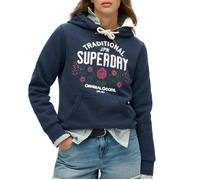 Sweat Marine Femme Superdry Lot 54 Hood XS