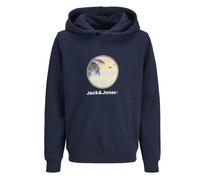 Sweat À Capuche Garçon Hood Marine 16A