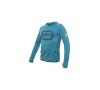 Sweat mérinos homme Sensor Upper Outdoors kangourou bleu menthe L