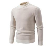 Sweat Message Homme Laine sans Beige Coton Vintage 3XL Français Responsable Gilet Molletonné Dos Uni sur Bob Intégré Officier Personnes Un Rayure Sweats