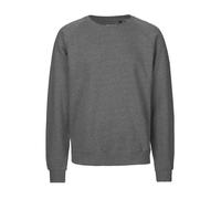 Sweat mixte en coton bio brossé NEUTRAL - Gris XL