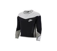 Sweat Nike SPORTSWEAR TECH FLEECE - Réf. AR2855-010 - Blanc, Noir - Col ras-du-cou - Manches longues - Poches XS