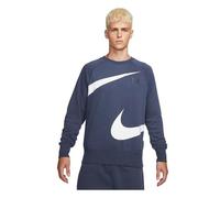 Sweat Nike SWOOSH FLEECE CREW - Blanc - Homme - Manches longues L